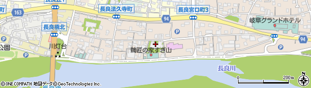 専応寺周辺の地図
