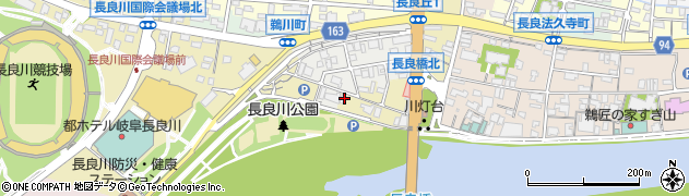 岐阜県岐阜市長良福光2578周辺の地図