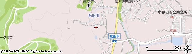 岐阜県恵那市長島町永田640周辺の地図