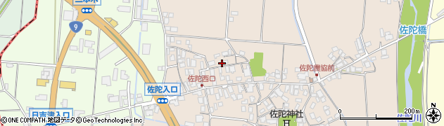 鳥取県米子市淀江町佐陀575周辺の地図
