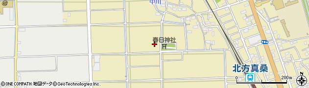 岐阜県本巣市上真桑周辺の地図