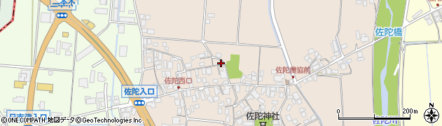 鳥取県米子市淀江町佐陀579周辺の地図