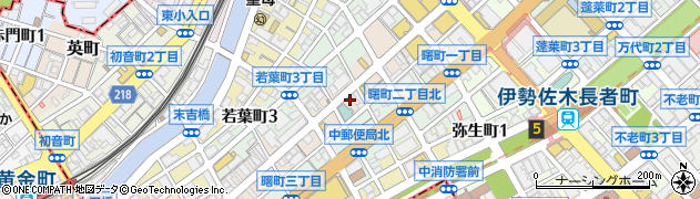 神奈川県横浜市中区伊勢佐木町4丁目周辺の地図