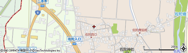 鳥取県米子市淀江町佐陀571周辺の地図
