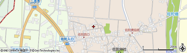 鳥取県米子市淀江町佐陀576周辺の地図