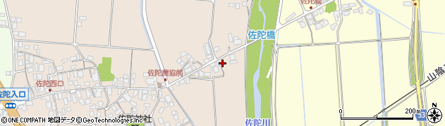 鳥取県米子市淀江町佐陀772周辺の地図