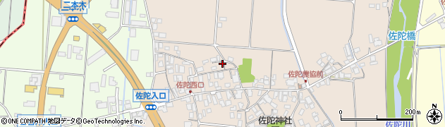 鳥取県米子市淀江町佐陀581周辺の地図