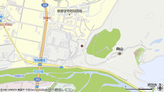 〒682-0913 鳥取県倉吉市和田東町の地図