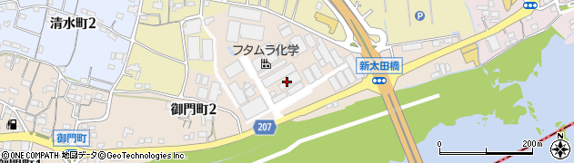 フタムラ化学株式会社　岐阜工場周辺の地図