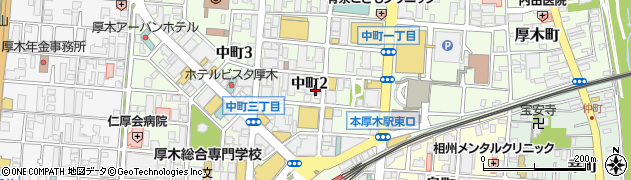 カラオケ本舗まねきねこ　本厚木一番街店周辺の地図