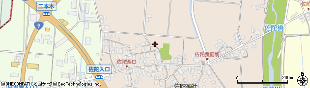 鳥取県米子市淀江町佐陀1680周辺の地図