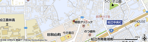 島根県松江市田和山町108周辺の地図
