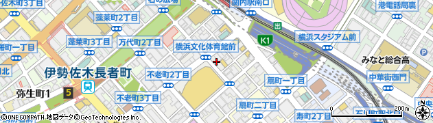 スタジオ２４・関内周辺の地図