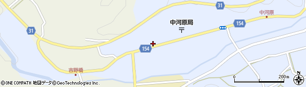 鳥取県鳥取市国府町中河原112周辺の地図