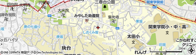 神奈川県横浜市南区三春台120周辺の地図