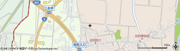 鳥取県米子市淀江町佐陀567周辺の地図