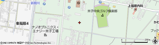 鳥取県米子市上福原周辺の地図