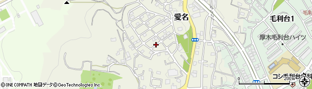 神奈川県厚木市愛名周辺の地図