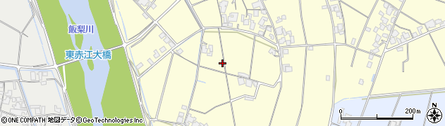 島根県安来市東赤江町（別石町）周辺の地図