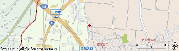 鳥取県米子市淀江町佐陀1750周辺の地図