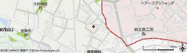 岐阜県加茂郡坂祝町大針941周辺の地図