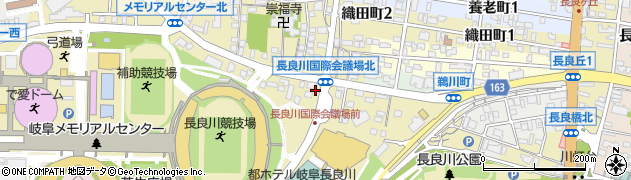 岐阜県岐阜市長良福光周辺の地図