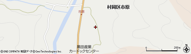 兵庫県美方郡香美町村岡区市原306周辺の地図