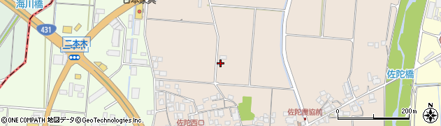 鳥取県米子市淀江町佐陀1721周辺の地図