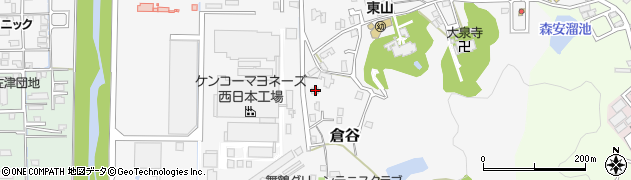 京都府舞鶴市倉谷757-1周辺の地図
