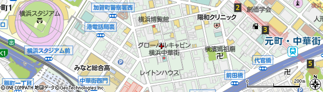 関帝廟周辺の地図