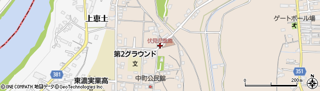 伏見児童館周辺の地図