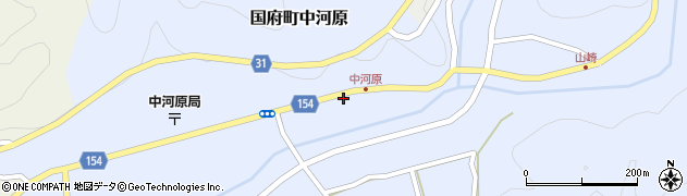 鳥取県鳥取市国府町中河原17周辺の地図
