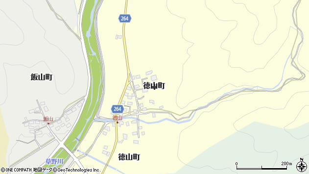 〒526-0212 滋賀県長浜市徳山町の地図