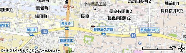 竹腰理容院周辺の地図