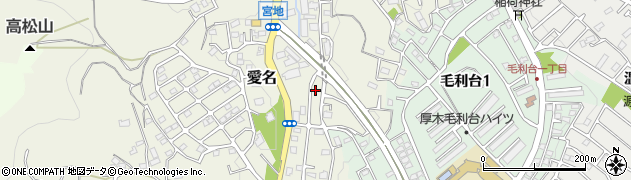 神奈川県厚木市愛名1310周辺の地図