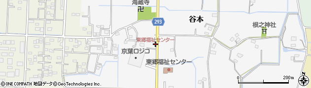 東郷福祉センター周辺の地図