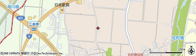 鳥取県米子市淀江町佐陀1716周辺の地図