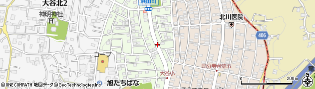 神奈川県海老名市浜田町16周辺の地図