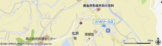 神奈川県厚木市七沢692周辺の地図