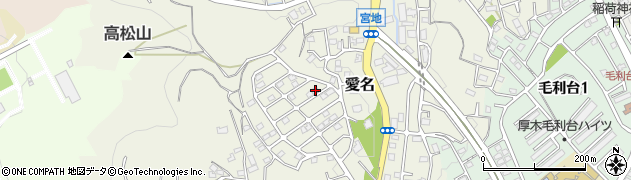 神奈川県厚木市愛名394周辺の地図
