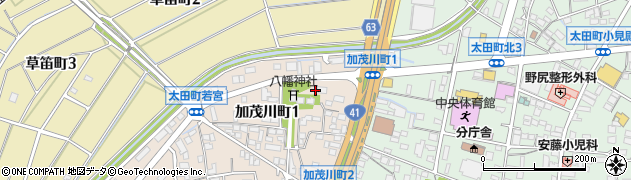 東建コーポレーション株式会社ホームメイト美濃加茂店周辺の地図