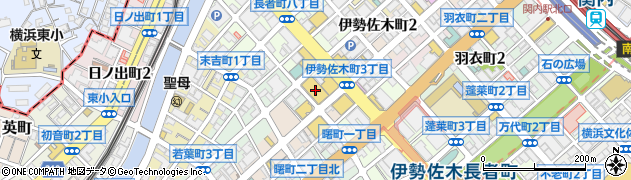 横浜ヤングボウル周辺の地図