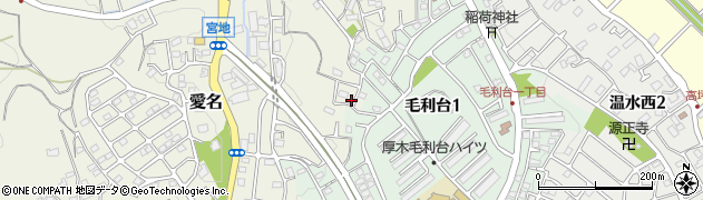 神奈川県厚木市愛名1214周辺の地図