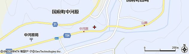 鳥取県鳥取市国府町中河原7周辺の地図