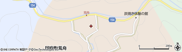 鳥取県鳥取市国府町荒舟周辺の地図