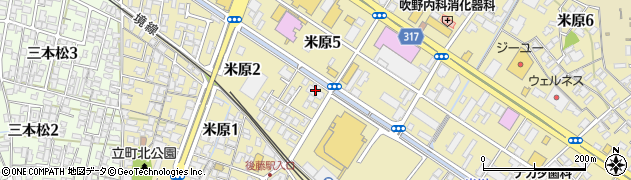 株式会社リレイト米子営業所周辺の地図
