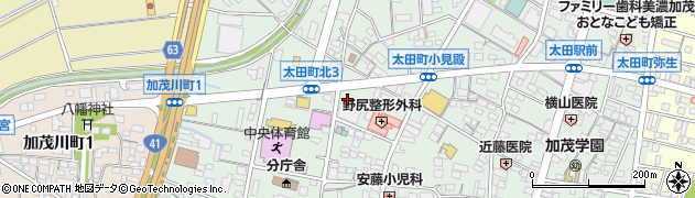 セコム株式会社　美濃加茂営業所周辺の地図