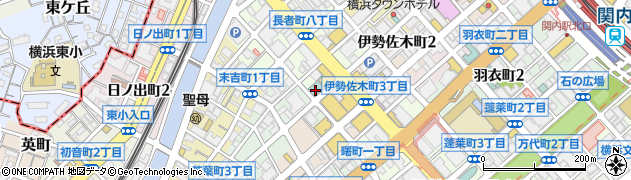 ホテルグランドサン横浜周辺の地図