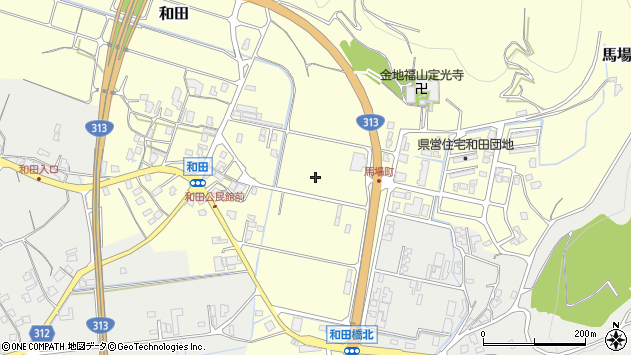 〒682-0912 鳥取県倉吉市和田の地図