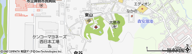 京都府舞鶴市倉谷961周辺の地図